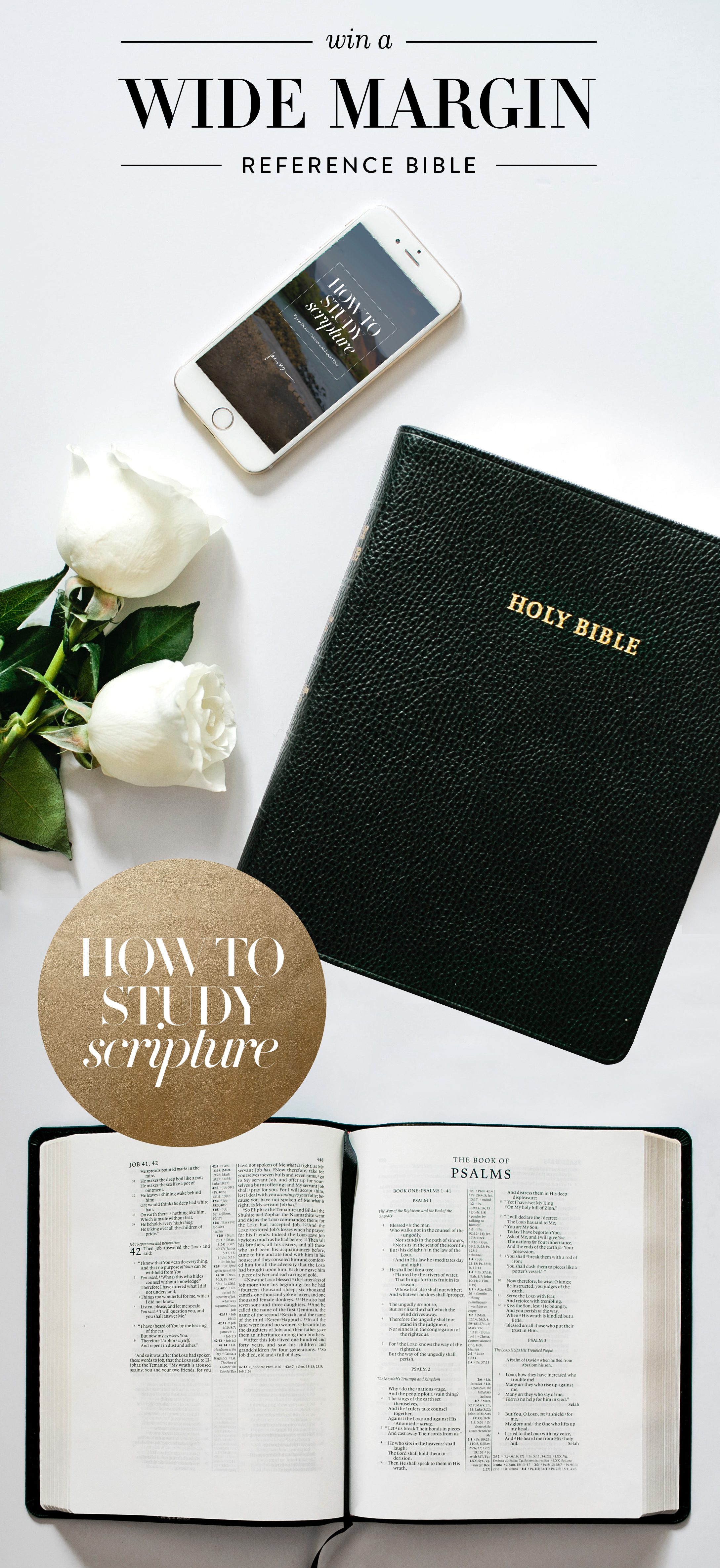 See Jane Write: Wide Margin Reference Bible Giveaway