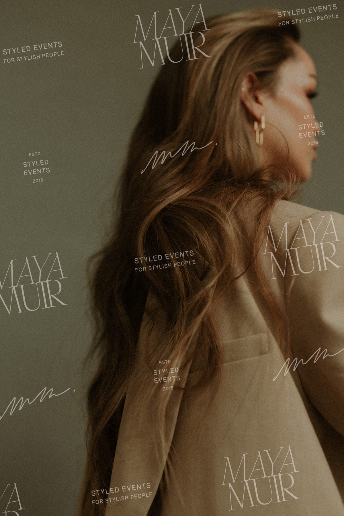 Magazine Sleek Semi Custom Brand Kit for Women Christian Entrepreneur Photographer Author Writer Podcaster Maya Muir